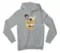 I Yam Speaking No Cross Speaking Men/Unisex Hoodie in Grey Heather Color